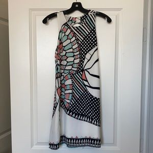 Olivaceous Open Back Spring Shift Dress